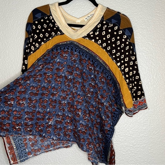 Free People Multicolor Patterned Blouse - Picture 5 of 6